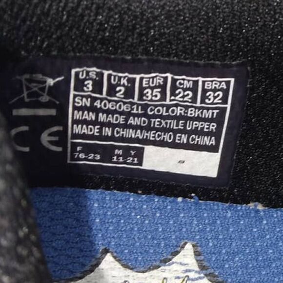 Skechers Ryan's World Boy's Pre-owned Multi-colored Sneakers - sz. 3 - Picture 6 of 6